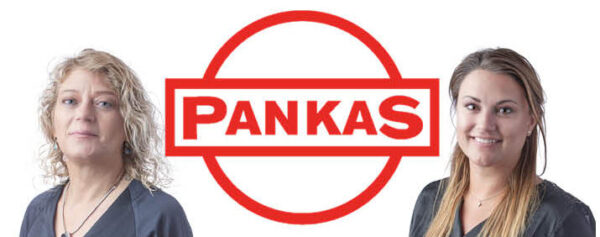 Helle (tv.) og Martine (th.) fra Pankas A/S